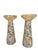 Stunning Artisan-Made Scagliola Faux Giallo Tigrato Drink Tables. Discover the beauty of ancient craftsmanship with these...