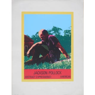 John Brower, Pop Art Jackson Pollock Serigraph, 1968, 1968 For Sale