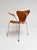 Fritz Hansen Wooden 3207 Chair by Arne Jacobsen for Fritz Hansen, 1980s For Sale - Image 4 of 17