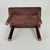 Exquisite Patina on Small Primitive Antique Wood Stool/Table, Salesman Sample For Sale - Image 11 of 11