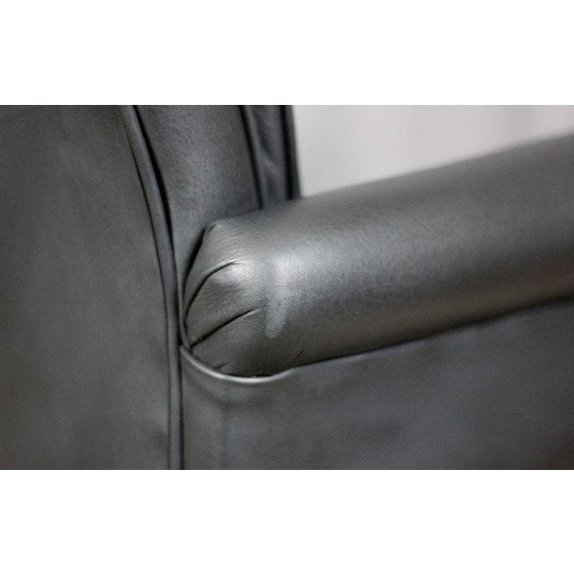 Leathercraft Contract Black Leather Executive Office Desk Chair Chairish