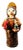 Ines Machado, Statuette of Saint Anthony of Padua, 2025, Terracotta For Sale