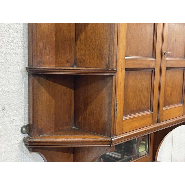Early 20th Century English Wall Shelf in Walnut For Sale - Image 12 of 14