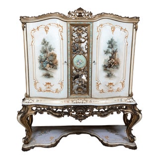 Venetian Baroque Style Sideboard, 1960s For Sale