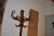 Brown Antique Hungarian Standing Coat Rack from Thonet For Sale - Image 8 of 9