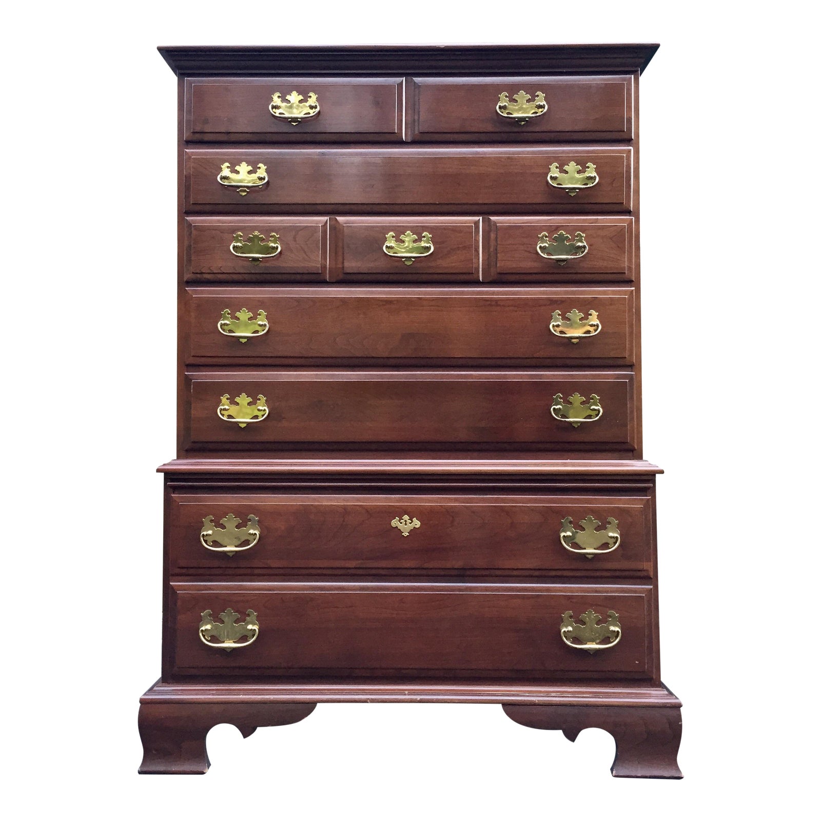 Sterlingworth Solid Cherry Dresser Bureau Chairish