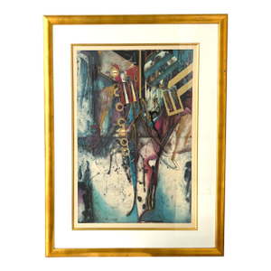 Robert Kostuck "Strange Desires 1" Abstract Print - Signed & Numbered Edition