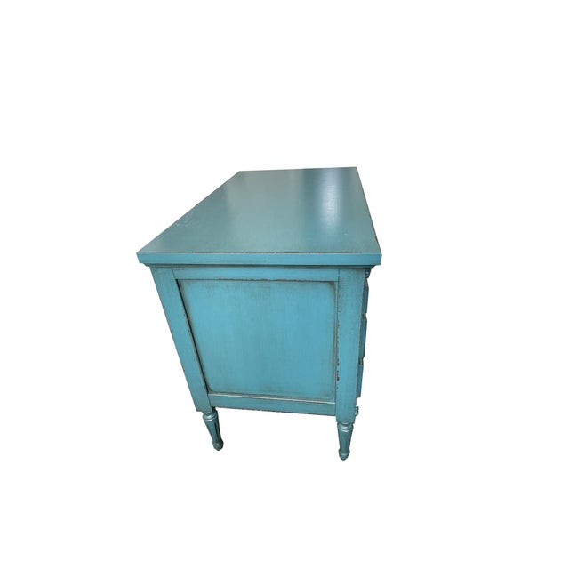 Ballard Designs Aqua Nightstand Chairish