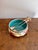 Quality antique 19th century majolica salad bowl and servers, having a quality majolica salad bowl decorated with embossed...