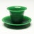 Set of four antique 19th century Chinese Peking glass tea cups and saucers. Wonderful bright green color. Saucers measure...