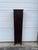 Wood Vintage Narrow Wooden Bookcase With Dark Finish For Sale - Image 7 of 7