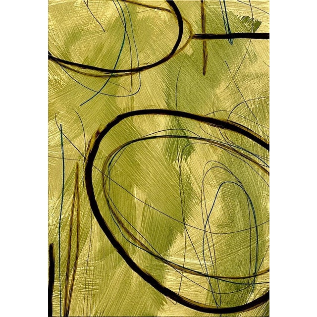 2020s Moss Studies I-Iv by Murray Duncan, Mix Media on Paper, Set of 4. For Sale - Image 5 of 6