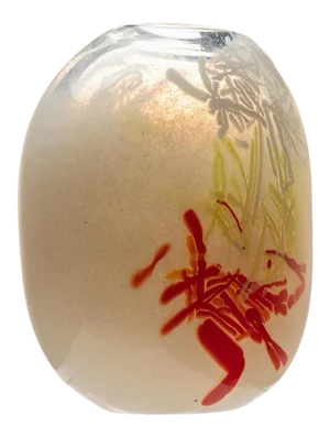 2000s Henry Dean Art Glass Vase