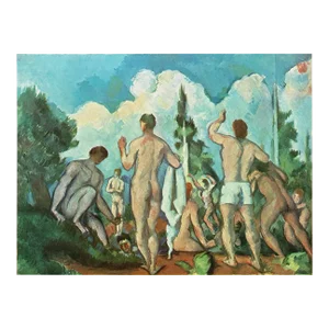 1940s After Paul Cezanne "Bathers" First Edition Large Vintage Print