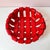 A vibrant heavy vintage ceramic basket perfect to use as a centerpiece or bread basket on a table setting. Dimensions:...