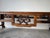 Antique Chinese Carved Wood Rectangular Coffee Table With Wicker Top For Sale In Miami - Image 6 of 12