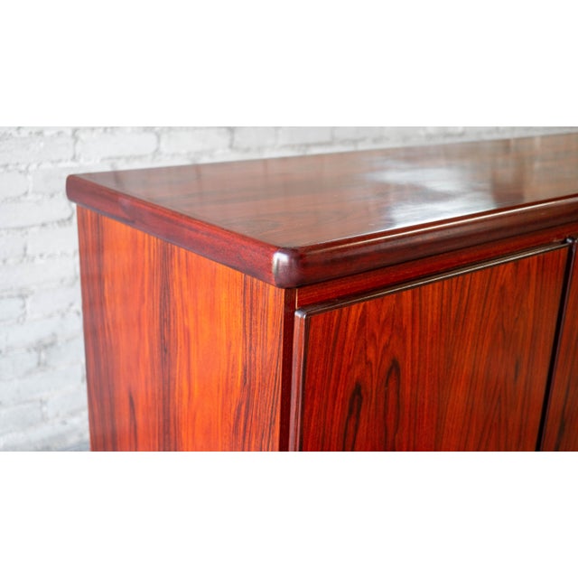 1970s 1970s Danish Modern Rasmus Rosewood Credenza For Sale - Image 5 of 16