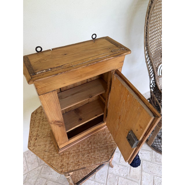 19th Century European Pine Hanging Cupboard For Sale - Image 10 of 12
