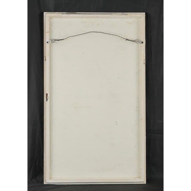 Hand Painted Landscape Reclaimed Window Wall Art For Sale - Image 13 of 16