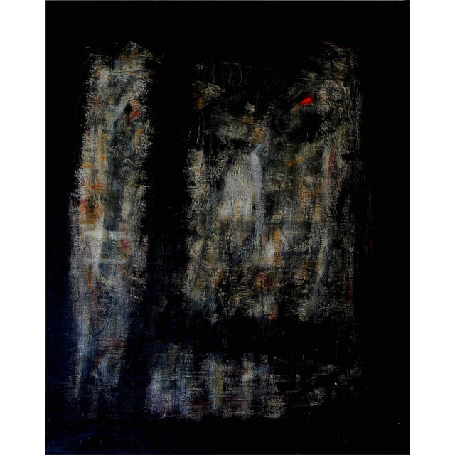 Massimo D'Orta, Il Grande Inverno AM 4, Abstract Painting, Mixed Media on Canvas, 2007 For Sale - Image 7 of 7