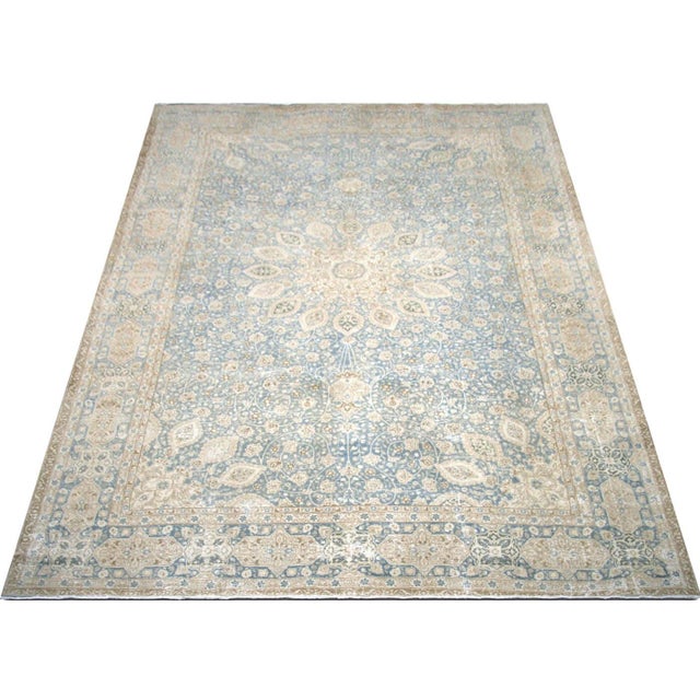 1940s 1940s Persian Tabriz Rug For Sale - Image 5 of 6