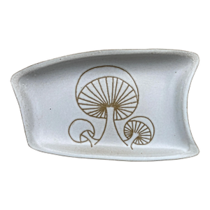 Mid Century Marshall Studios Mushroom Platter Jane & Gordon Martz Pottery