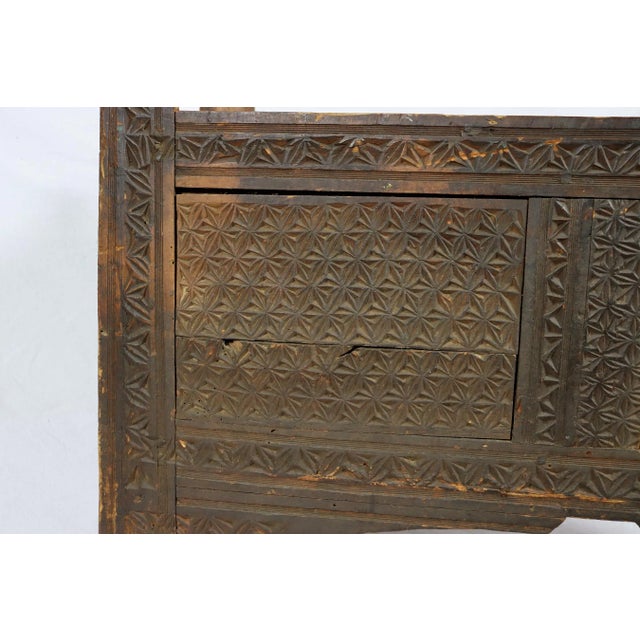 Antique Nomadic Turkmen Yurt Treasure Dowry Chest For Sale - Image 9 of 13