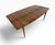 Mid-Century Modern Lane Tuxedo Walnut Dining Table For Sale In Philadelphia - Image 6 of 7