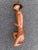 Vintage Minimalist Hand Carved Exotic Wood Sculpture For Sale In Detroit - Image 6 of 17
