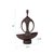 Wood Abstract Yoga Silhouette Sculpture For Sale - Image 7 of 9