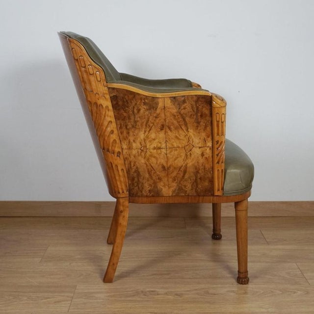 Vintage Art Deco Desk Chair by Maurice Adams, 1930s For Sale - Image 9 of 12
