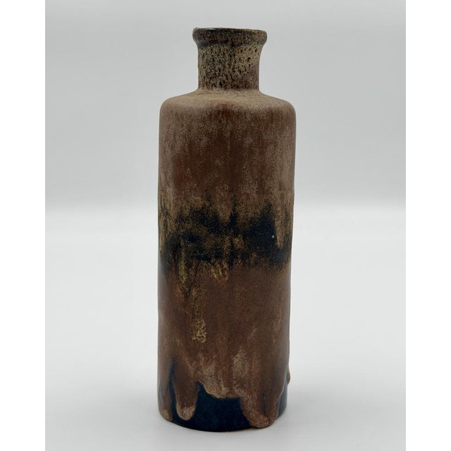 Mid-Century Modern Mid-Century Modern West German Fat Lava Vase fom Ruscha Keramik, 1960s For Sale - Image 3 of 3