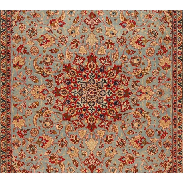 Genuine hand-knotted Middle Eastern rug Isfahan | Size: 314 cm x 193 cm | Number of knots: approx. 160.000 knots/m² |...
