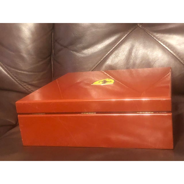 1999 Girard-Perregaux Ferrari Foudroyante Titanium Watch Box No. 19/100 For Sale - Image 9 of 10