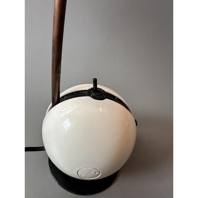 Metal Vintage Italian Alina Table Lamp from Valenti Luce, 1980s For Sale - Image 7 of 9