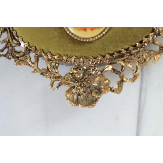 Mid 20th Century Victorian Medallion Wall Hanging For Sale - Image 5 of 6