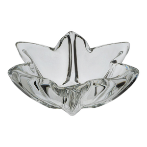 Daum Clear Crystal Bowl – Signed Daum France