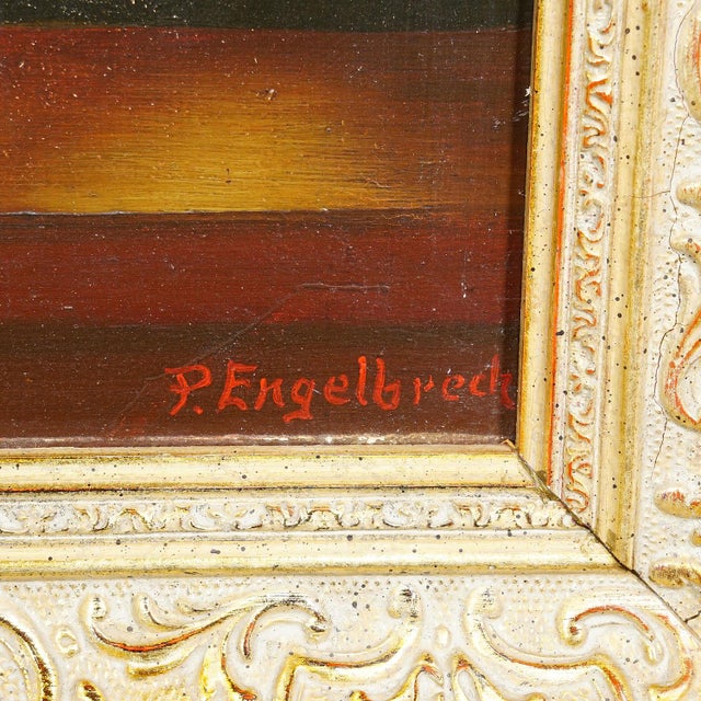 Still Life With Flowers, Oil Painting on Wood, Germany 1950s For Sale - Image 4 of 6