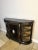 Antique Victorian quality ebonised inlaid credenza having a quality ebonised top above a inlaid frieze, a single ebonised...