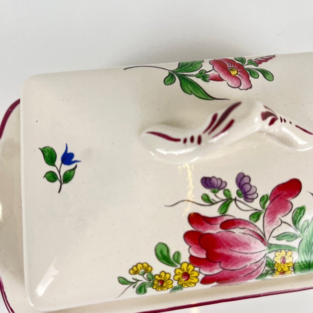 Réverbère Butter Dish in Earthenware from KG Luneville, 1950s For Sale - Image 9 of 10