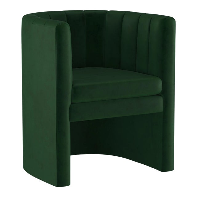 Chair, Fauxmo Emerald For Sale