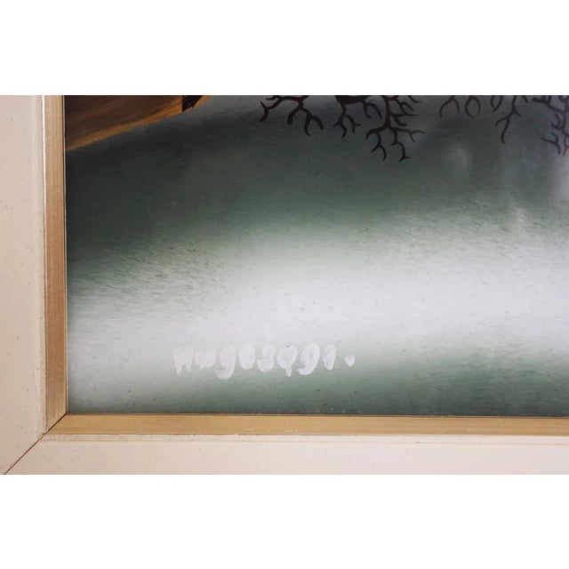 Oil on Canvas Paintings by Mugosa Naif, 1991, Set of 3 For Sale - Image 14 of 18