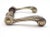 Metal Pair of Modern Lacquered Brass Door Levers For Sale - Image 7 of 7