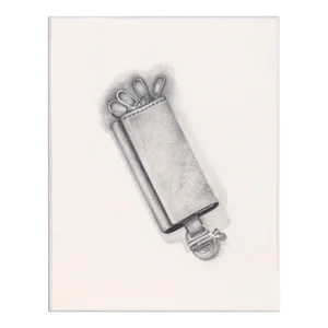 Clutch for Keys - Realistic Illustration by Michael Eggleston
