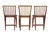 Brown Painted Pine Harlequin Dining Chairs, 1860, Set of 6 For Sale - Image 8 of 15