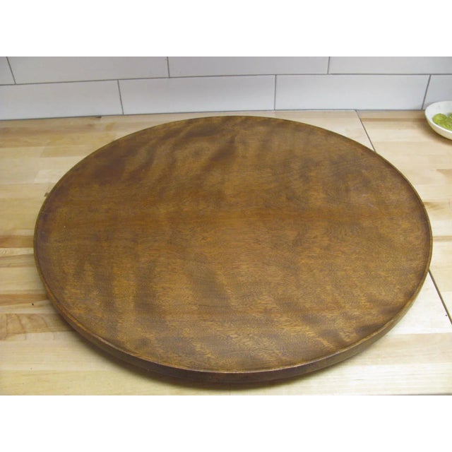 Vintage Digsmed 2-Level Teak Lazy Susan For Sale - Image 9 of 13