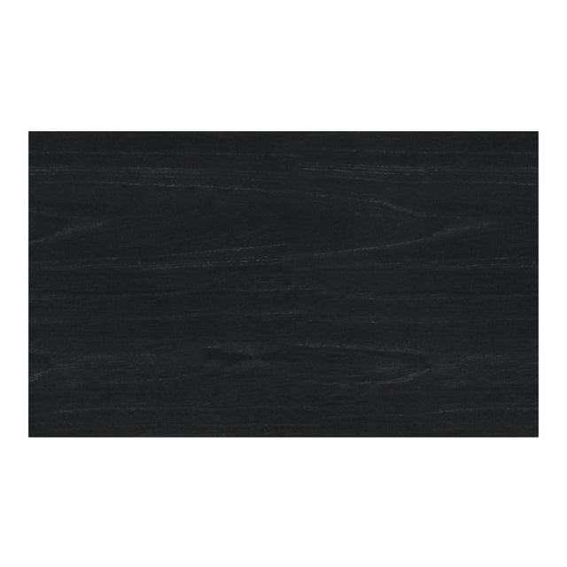 Wood Flagstaff 30 in. W Rectangular Wood 3 Drawer Dresser, Washed Black For Sale - Image 7 of 8