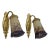 French Art Deco Wall Sconces by Muller Freres & Cherrier Et Besnus 1920s France - A Pair For Sale