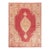 1880s Orange Medallion Antique Turkish Decorative Oushak Large Oversized Big Rug For Sale