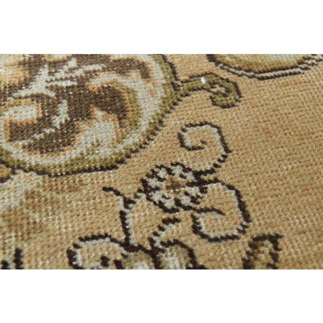 Textile 1970s Vintage Persian Handmade Wool Orange Area Rug For Sale - Image 7 of 11